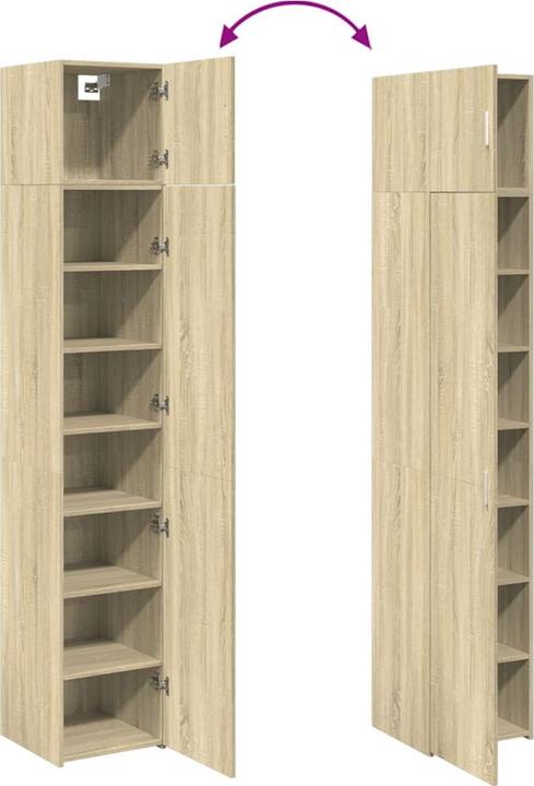 Actual product image VidaXL Narrow tall unit (40 x 42.5 x 225 cm)