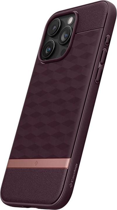 Produktbild Caseology Parallax MAG iPhone 15 Pro 6.1" Magsafe Burgundowy/Burgundy ACS06751 (Apple iPhone 15 Pro)