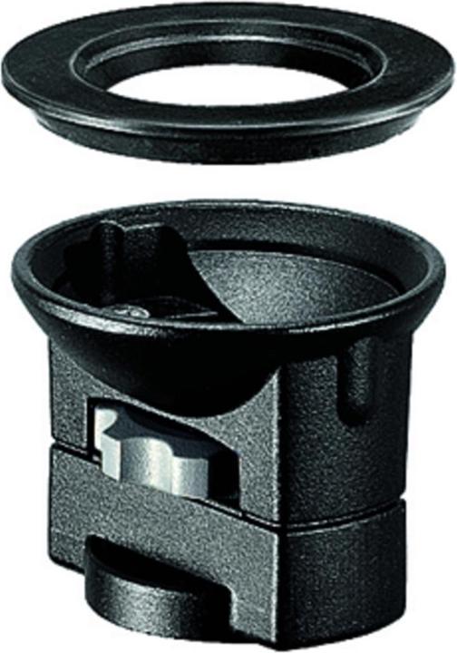 Immagine prodotto Manfrotto 325N, adattatore mezzo guscio 75/100 mm (Adattatore per stativo)