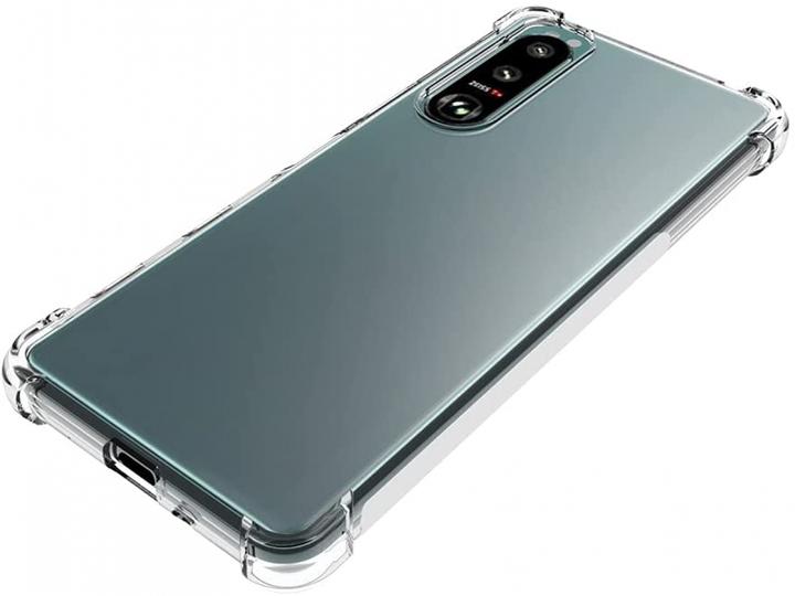 Actual product image Screenguard Sony Xperia 5 III Case Crystal Soft Airbag Bumper (Sony Xperia 5 III)