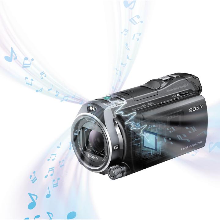 Actual product image Sony HDR-PJ810E Handycam with integrated projector (6.14 Mpx, 50i, 12 x)