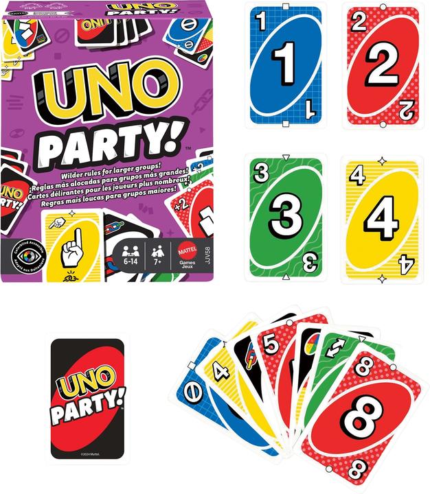 Image du produit Mattel Games UNO Party (Allemand)