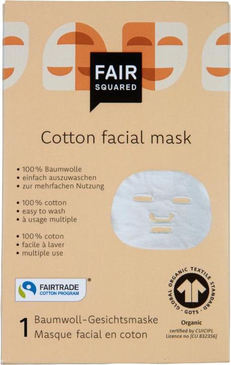 Actual product image Fair Squared Cotton face mask cotton facemask cotton facema