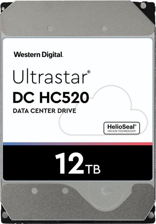 Produktbild WD Ultrastar HE12 (12 TB, 3.5", CMR)