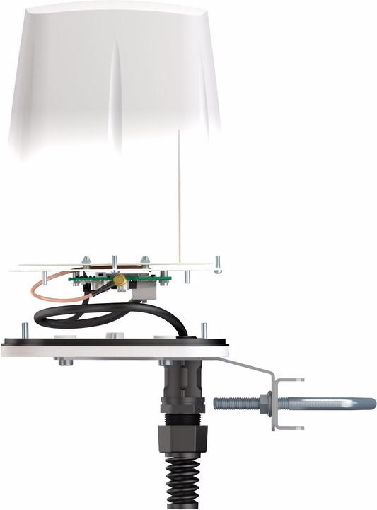Actual product image Teltonika LTE Antenna QuSpot A140S Outdoor Housing for TRB140 (2G)