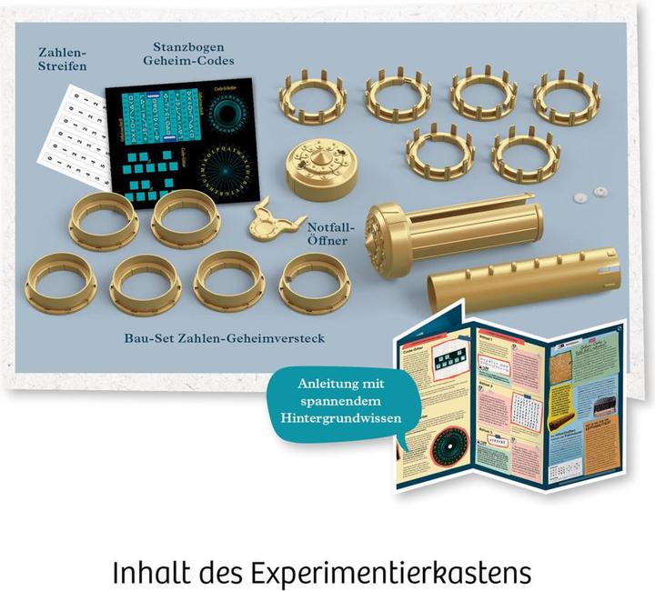 Produktbild Kosmos Baue dein eigenes Zahlen-Geheimversteck