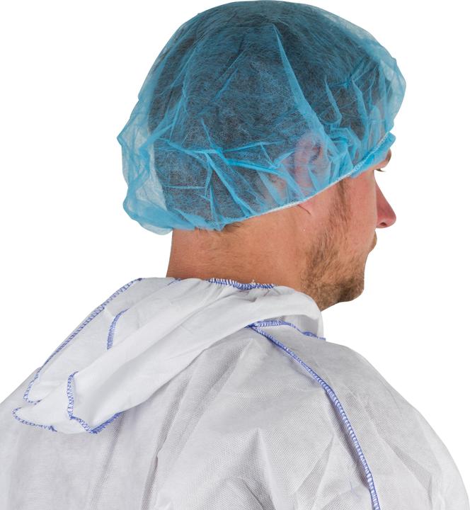 Produktbild Kerbl 15378 Einmalhaube, 100 Stück, blau