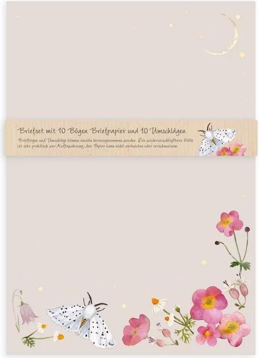 Image du produit Grätz Set de papier à lettres 10 x A4, Format : 22 x 11 (10 pcs)