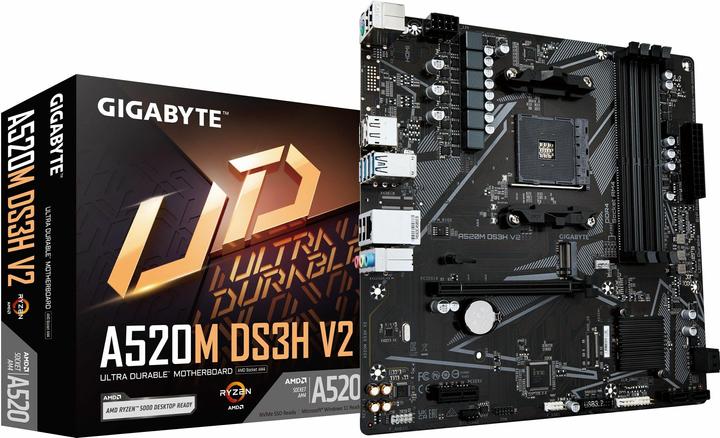 Gigabyte A520M DS3H V2 (AM4, AMD A520, mATX)