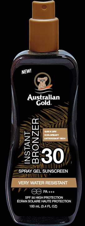 Image du produit Australian Gold Spray solaire instantané (Spray solaire, Gel solaire, SPF 30, 100 ml)
