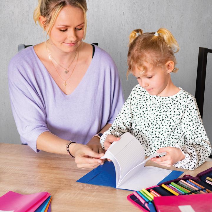 Actual product image HERMA Exercise book cover, DIN A5, made of PP, white covered (A5)