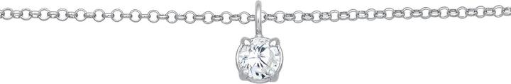 Image du produit Elli Collier Choker Zirconium Solitaire Basic 925 Argent Sterling (Argent sterling 925, Zircone)