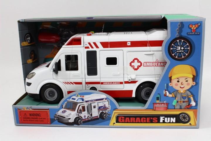 Image du produit No Name Ambulance de voiture avec dw démontée YW8088C 10017