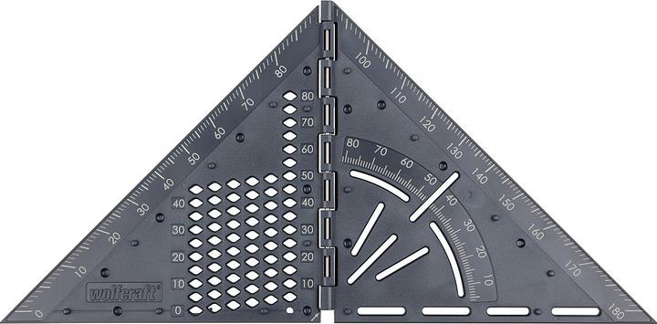 Produktbild wolfcraft Mess- und Markierwinkel VARIO 3D