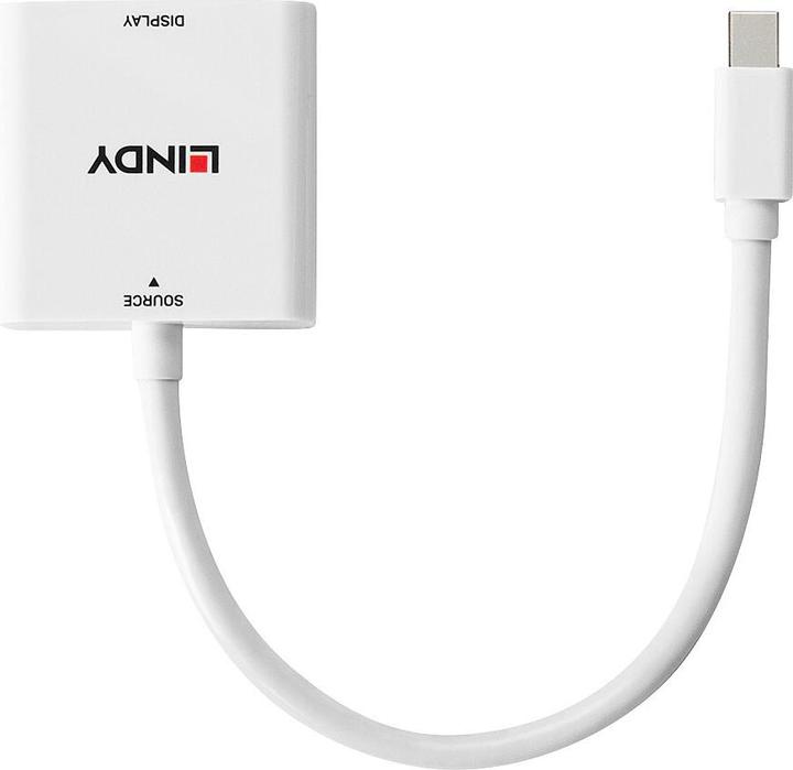 Productafbeelding Lindy Mini DisplayPort naar DVI Converter (Mini DP, 1.80 cm)