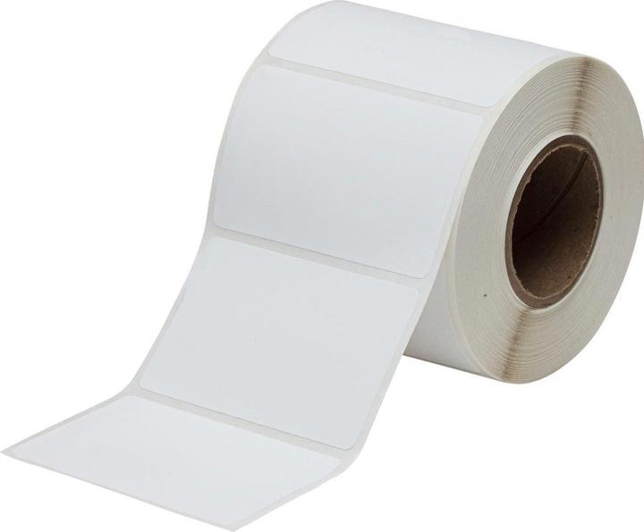 Image du produit Brady J20-19-2550, papier, blanc, 76.20 x 50.80 mm, permanent (550 étiquettes)