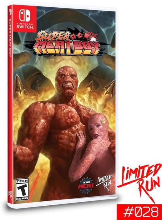 Actual product image Limited Run Super Meat Boy ( Games) (import) (Switch, Switch Lite, Switch OLED, EN)