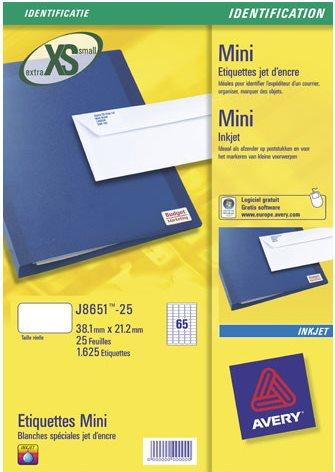 Actual product image Avery Dennison Address labels