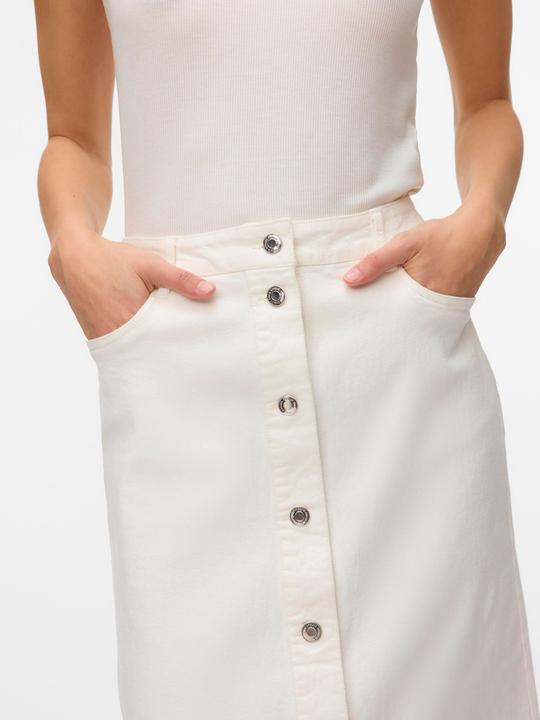 Produktbild Vero Moda VMWILD Hohe Taille Langer Rock Jeansrock (M)