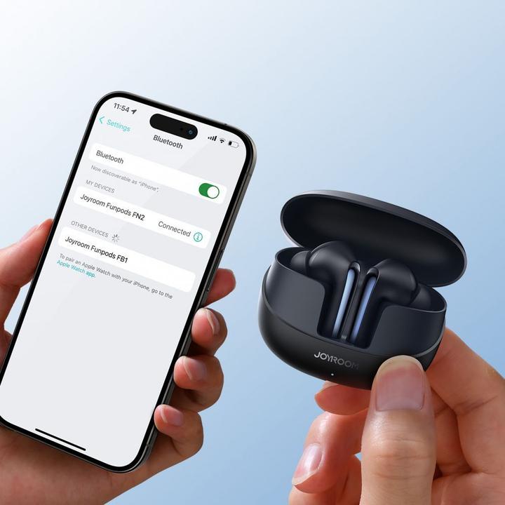 Image du produit Joyroom Funpods Series Ecouteurs True Wireless - Noir (5 h, Filaire)