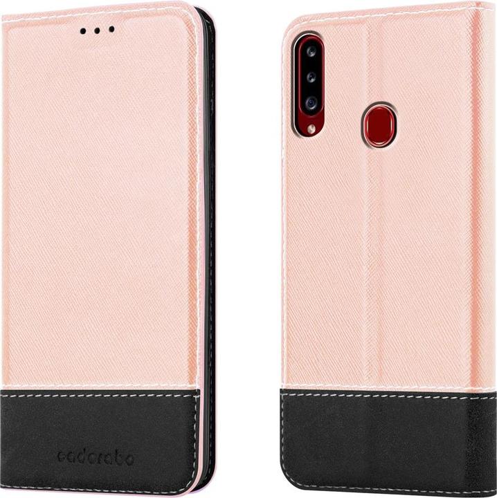 Produktbild Cadorabo X-Wallet Kunstlederkombi Hülle (Samsung Galaxy A20s)
