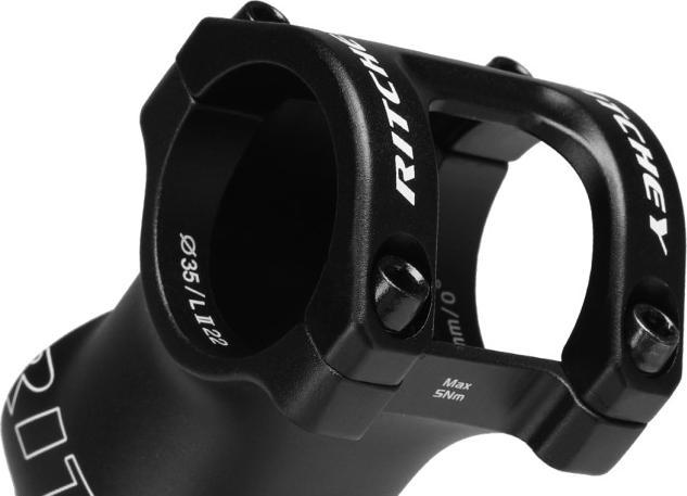 Actual product image Ritchey WCS Trail stem, 35.0mm, 55mm, 0°, incl. Ahead cap, flat (55 mm, 35 mm)