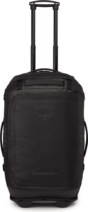 Osprey Transporter Wheeled Duffel 60, Raven (60 l, M (50 - 90l))