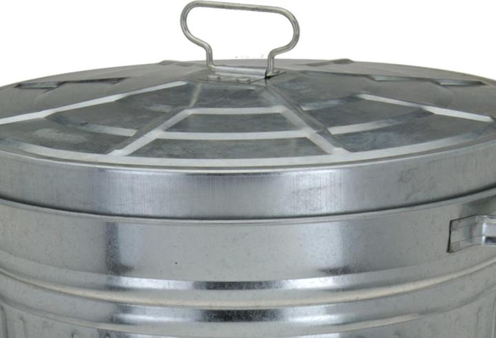 Produktbild Mojawo 55L Oskartonne Aschetonne mit Deckel Mülltonne Abfalleimer (55 l)