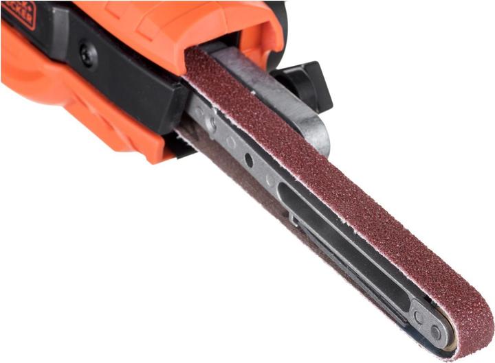 Produktbild Black & Decker Powerfeile KA900E mit CyclonicActionStaubabsaugung (Bandschleifer, 350 W)
