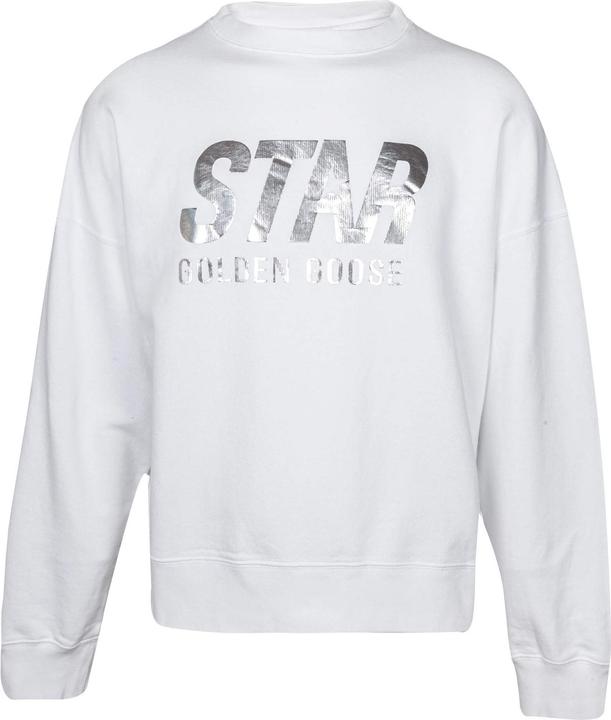 Produktbild Golden Goose cotton crewneck sweatshirt color white (S)