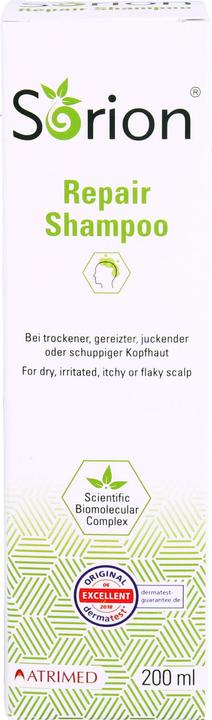 Produktbild Ruehe Healthcare Sorion Shampoo für trockene empfindliche Kopfhaut, 200 ml Shampoo (200 ml, Flüssiges Shampoo)