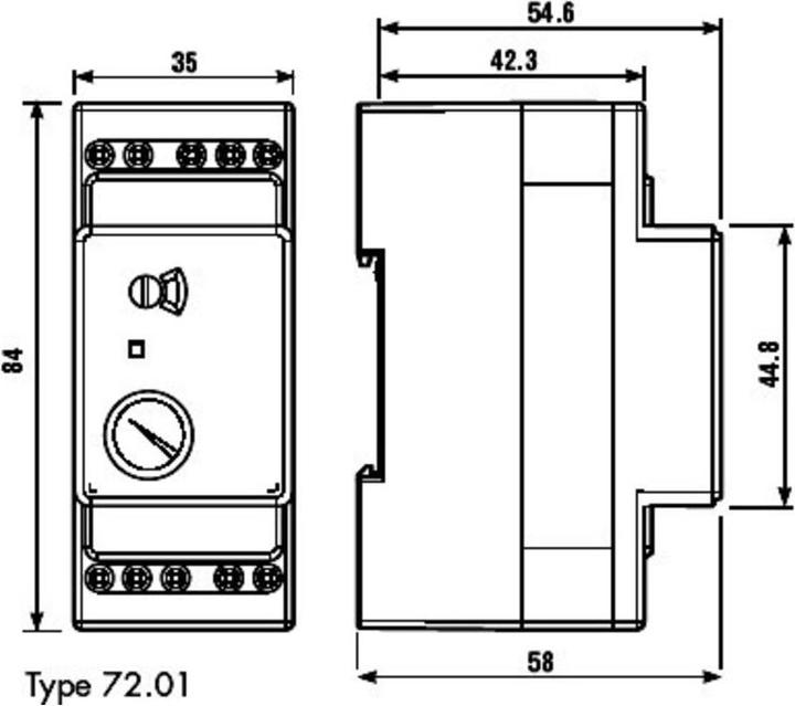 Produktbild Finder Monitoring relay SPDT 24 Vac