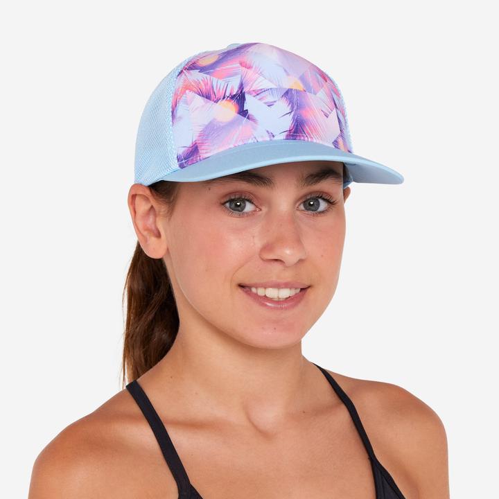 Produktbild Olaian Cap Surfen Kinder UV-Schutz Posy blau (53, 55, 56, 54 C)