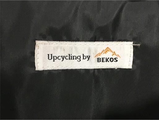 Produktbild Bekos Upcycling - Sling Rucksack medium aus recycelten Zementsäcke Elephant