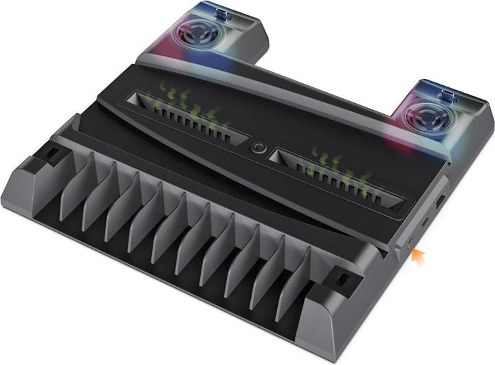 Produktbild Dobe Multifunktionaler Kühlerstand inkl. Ladedock (PS5)