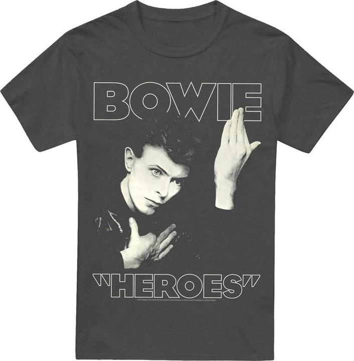 David Bowie Heroes Cover TShirt