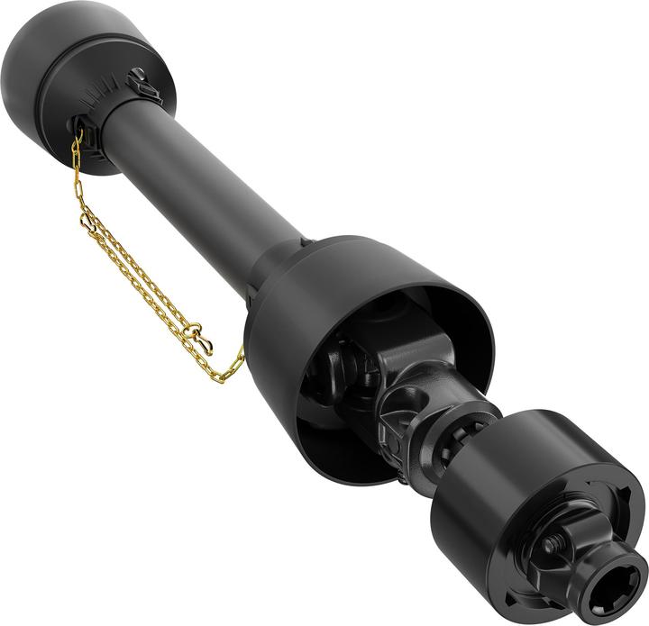 Image du produit Wiltec Embrayge à roue libre Arbre Cardan 220mm Filet Mâle Femelle 1 3/8" Arbre cannelé 6 Dents 3500Nm (Accessoires pour tracteurs)