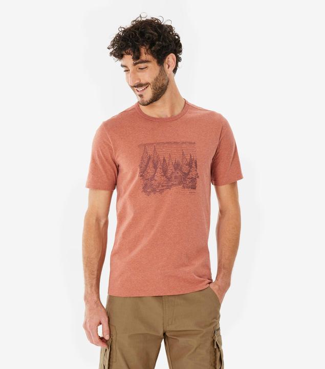 Quechua Wandershirt Herren - NH100 braun