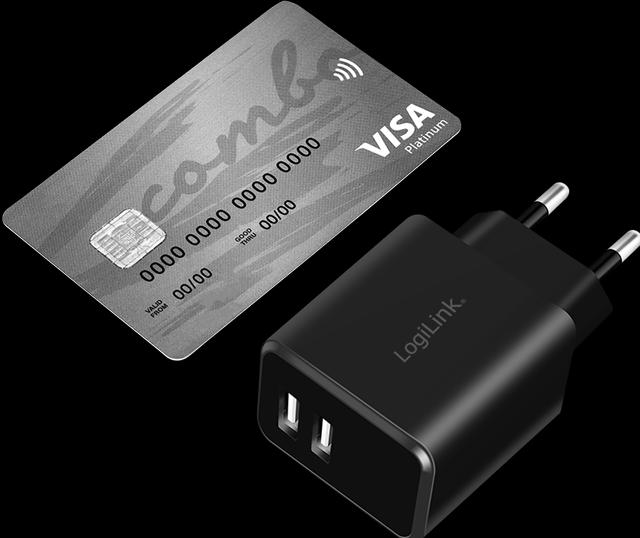 Produktbild LogiLink USB Steckdosenadapter (12 W)
