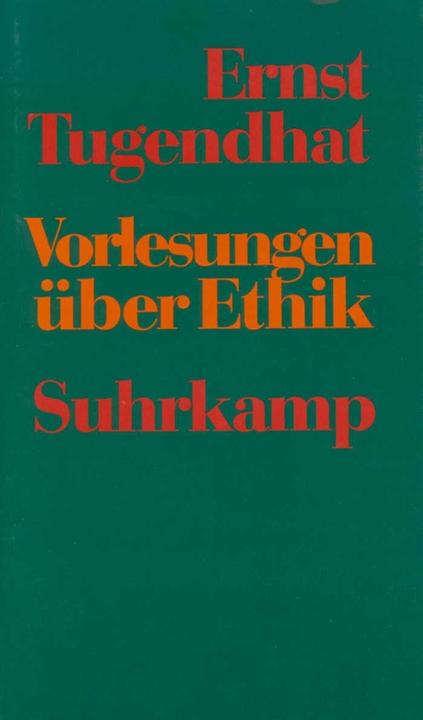 Actual product image Vorlesungen über Ethik (Ernst Tugendhat, 1994)