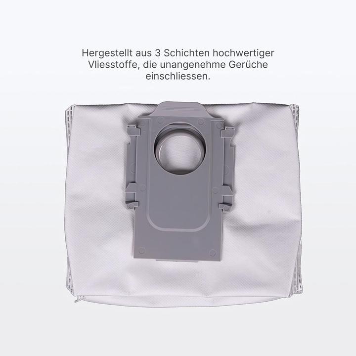 Actual product image Hermex Alternative dust bag for Roborock Q Revo Q5 Q7 S8 S7 P10 T8 G10 G20 (4 x)