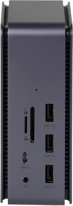 Produktbild eSTUFF USB4 Pro Dual Dock (USB-C, 7 Ports)