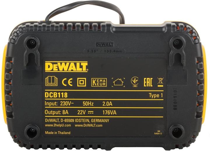 Actual product image DeWalt Charger FLEXVOLT for LiIon slide batteries (10.8 V)