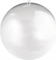 Actual product image Rayher Plastic sphere, 2-part, 10 cm, crystal