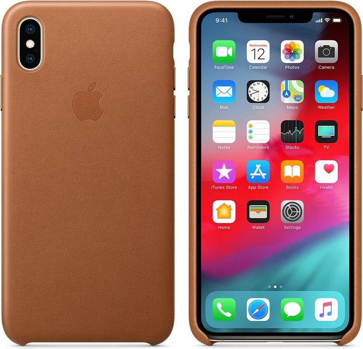 Actual product image Apple Leather Case (Apple iPhone X, Apple iPhone XS)