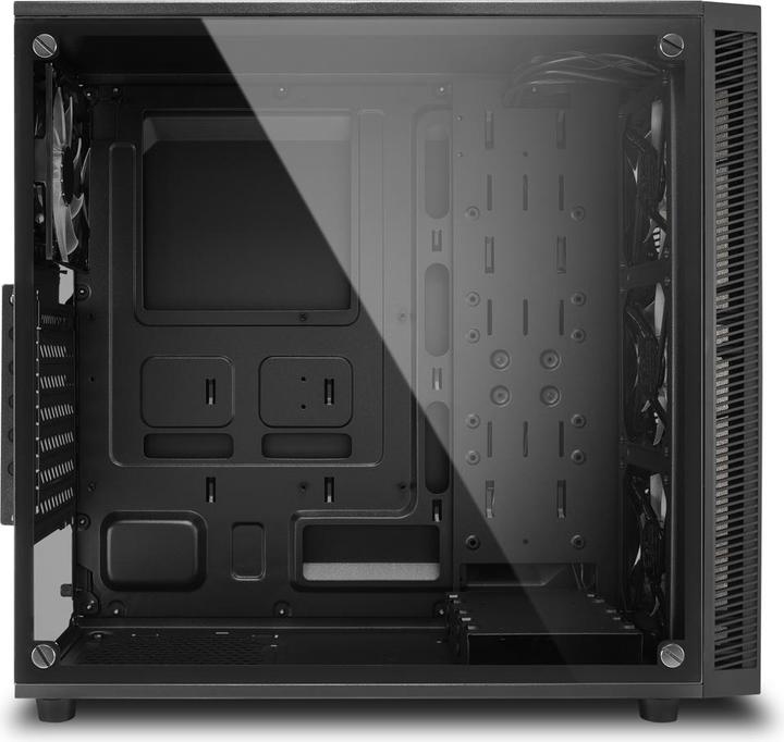 Actual product image Sharkoon TG4 Red (ATX)