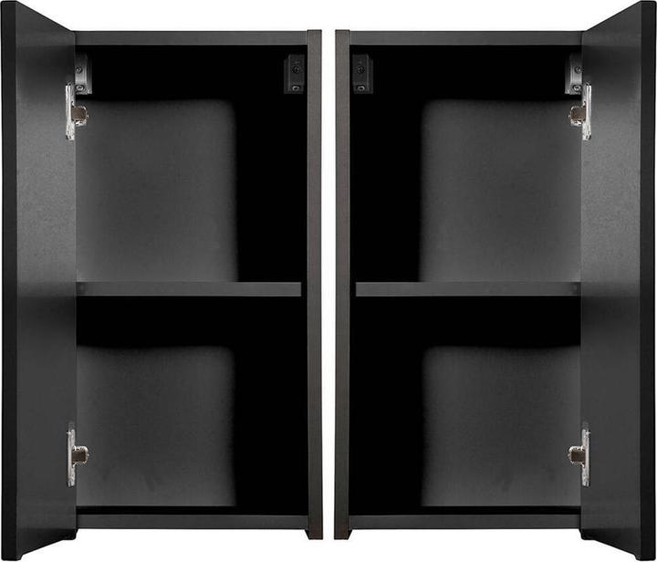 Produktbild En.Casa Hängeschrank Newport 57x30x19 cm Schwarz