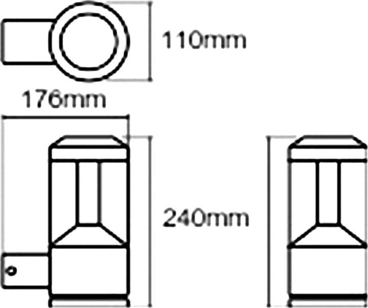 Immagine prodotto Ledvance Lanterna Endura in stile moderno (610 lm, IP44)