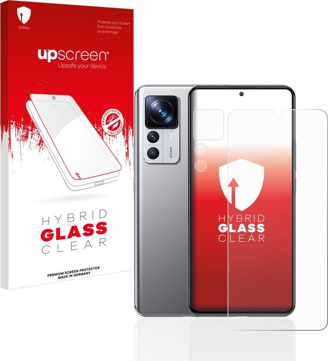 Actual product image upscreen Scratch Shield Glass (1 Piece, Xiaomi 12T Pro)