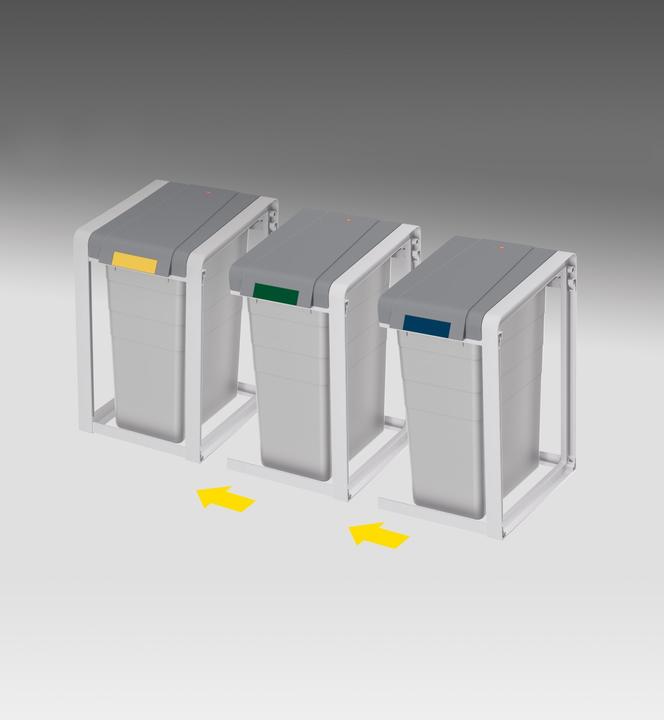 Produktbild Hailo ProfiLine Öko XL (Erweiterungseinheit), Flexibles Mülltrennsystem, 38 ltr (38 l)